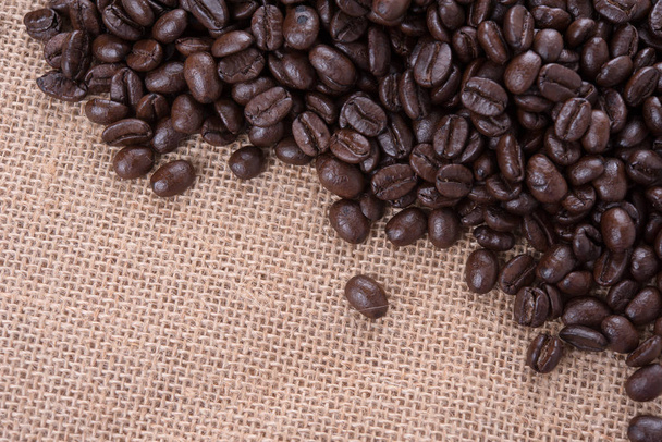 Kaffeebohnen, Arabica-Röstkaffee und bester Kaffee  - Foto, Bild