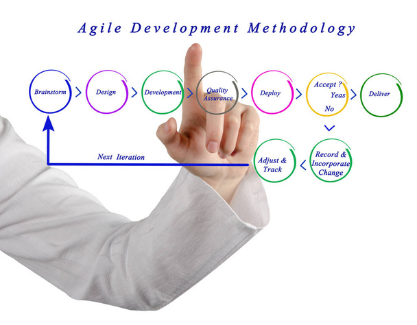 diagramma di Metodologia Agile di Sviluppo
 - Foto, immagini