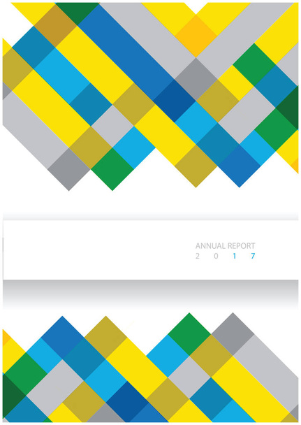moderno vector informe anual de diseño de portada con rayas brillantes y marco para su texto
 - Vector, Imagen