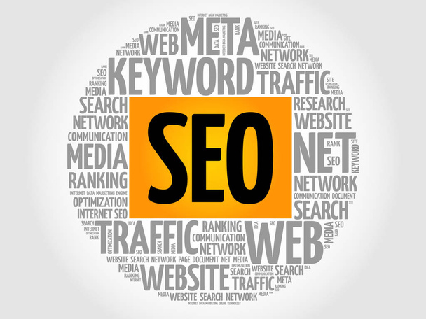 SEO - Search Engine Optimization - Vector, afbeelding