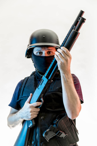 man armed with balaclava - Fotó, kép