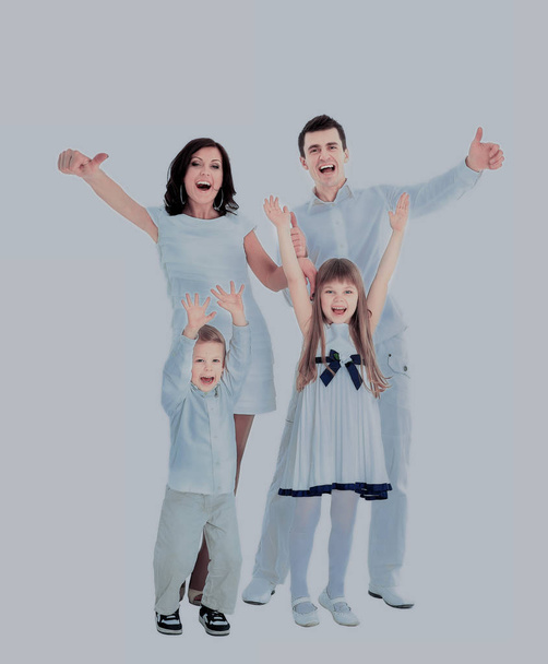 the gladness of a happy family - Foto, Imagen