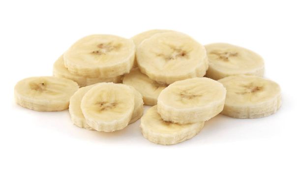 Isolated Sliced Bananas - Photo, Image