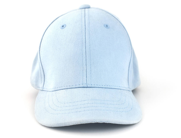 Cappello da baseball blu isolato
 - Foto, immagini