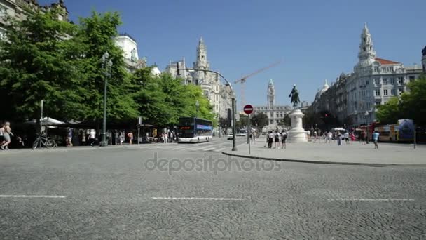 Szabadság tér Oporto - Felvétel, videó