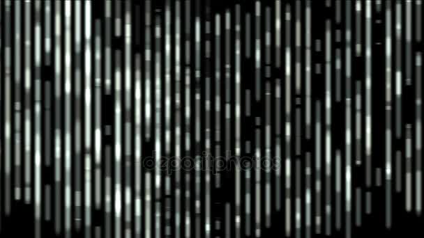 4 k abstracte technologie gegevens scannen van de achtergrond, lijnen meetkunde verticale golf ar - Video