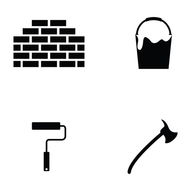 el conjunto de iconos del constructor
 - Vector, imagen