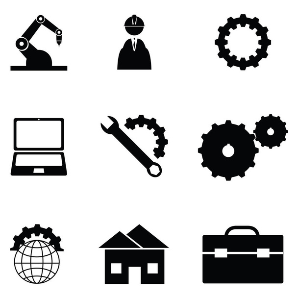 the engineering icon set - Vector, Image