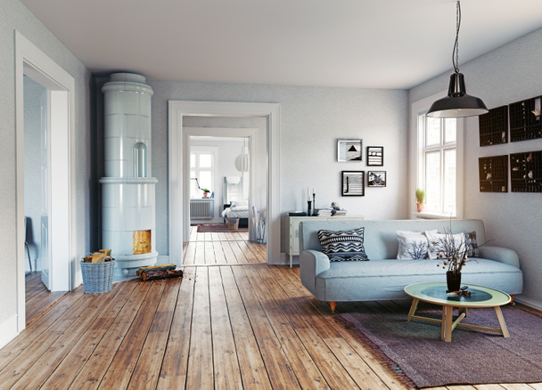 modern apartment interior - Photo, Image