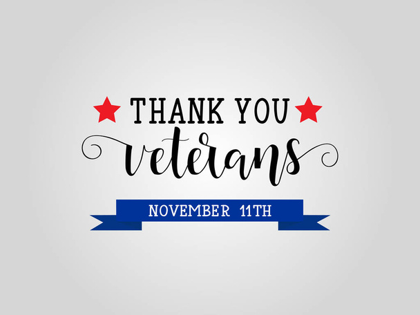 Happy Veterans Day. November 11th, United state of America, - Vektori, kuva