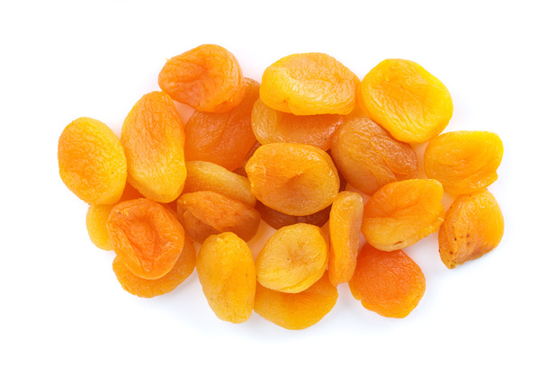 Small pile of dried apricots - Фото, зображення