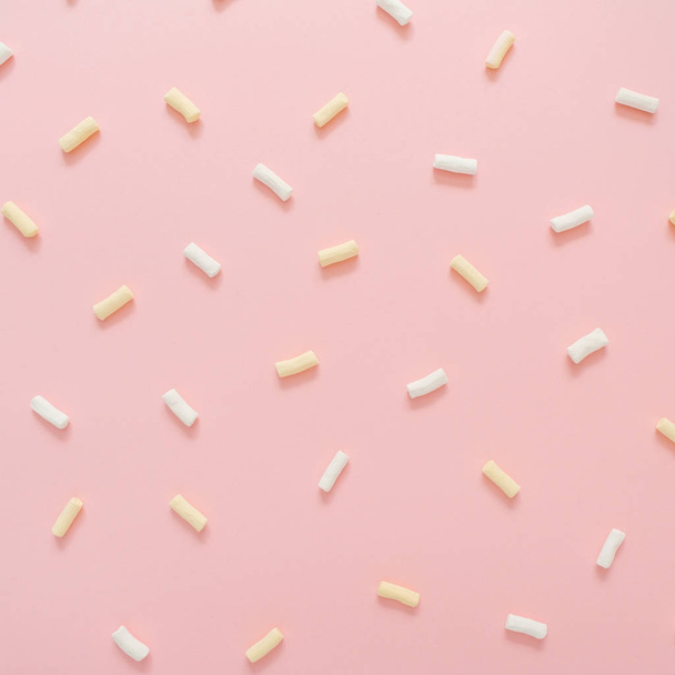 Colorful marshmallow pattern - Photo, Image