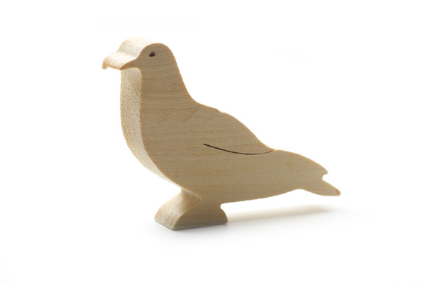 Wooden dove - Photo, Image