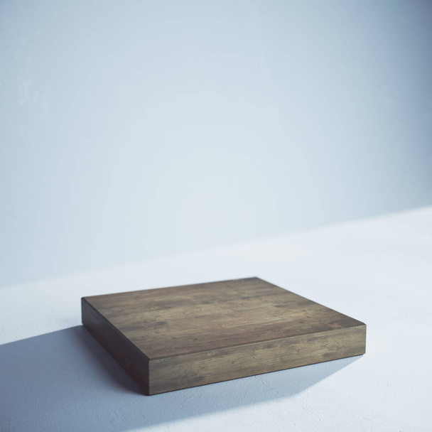 Wooden board, presentation concept  - Φωτογραφία, εικόνα