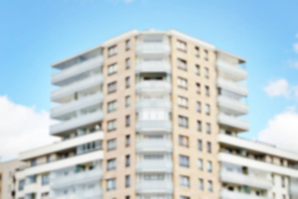Abstract blur of modern apartment building. - Photo, Image