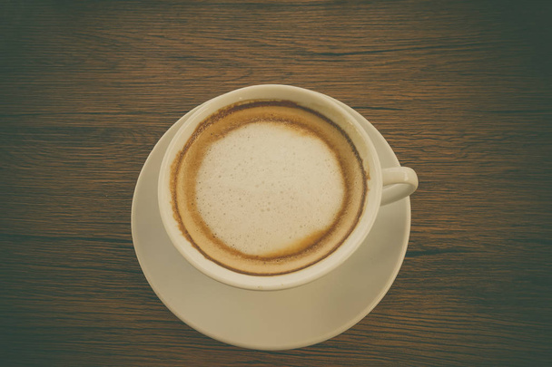Cappuccino kahvikuppi
 - Valokuva, kuva
