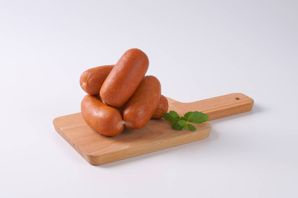 short thick sausages - Photo, Image