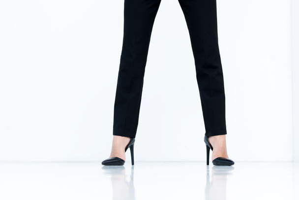 businesswoman in high heels - Photo, Image