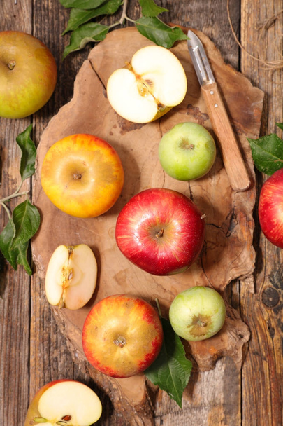 pile of fresh apples - Photo, image