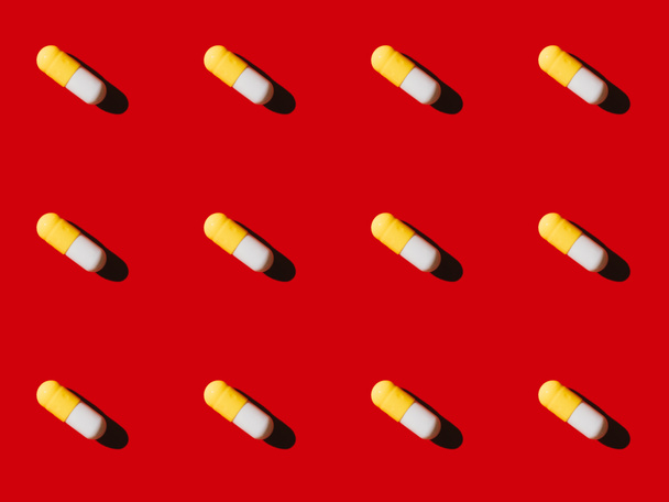 medical pills pattern - Foto, imagen
