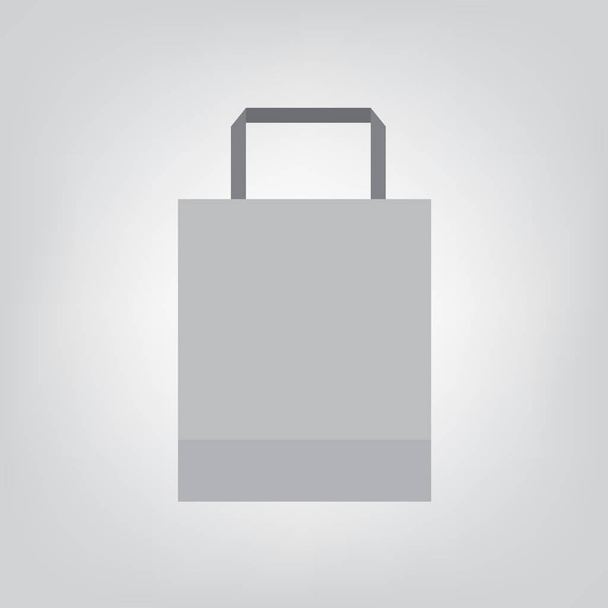 ショッピング バッグ アイコン ベクトル図 - ベクター画像