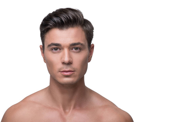 Attractive youthful male is expressing confidence - Photo, image