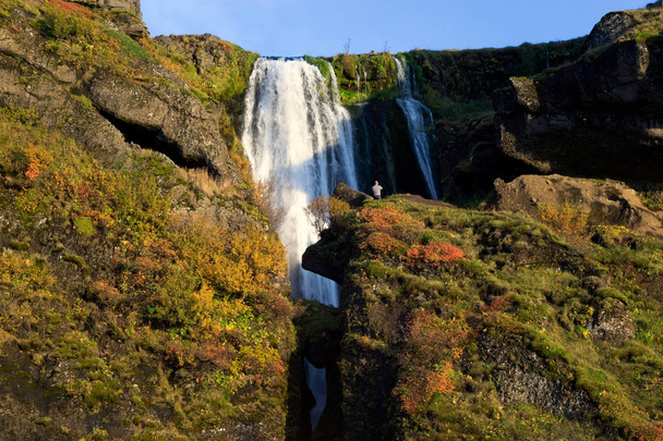 Seljalandsfoss Waterfall Iceland - Photo, Image