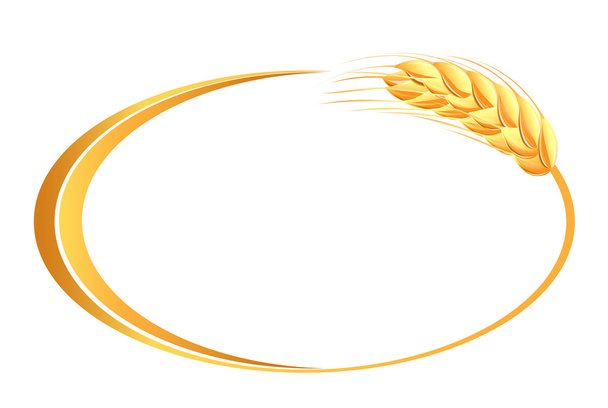 Wheat ears icon - Vector, imagen