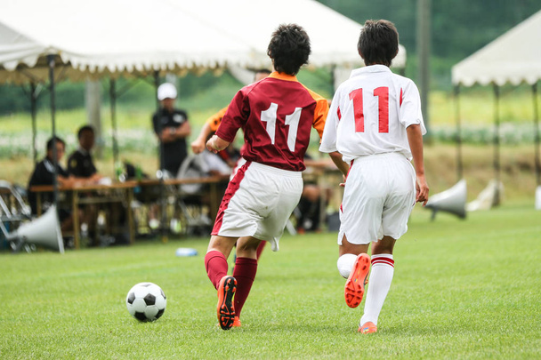 ποδόσφαιρο ποδοσφαίρου στην Ιαπωνία - Φωτογραφία, εικόνα