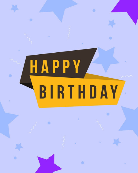 Happy birthday party invitation collection - Vector, Image