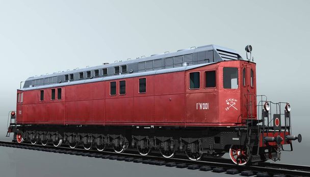 Locomotive diesel Ge-1
 - Photo, image
