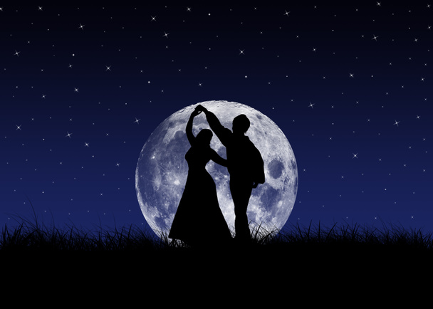 Tango devant la lune
 - Photo, image