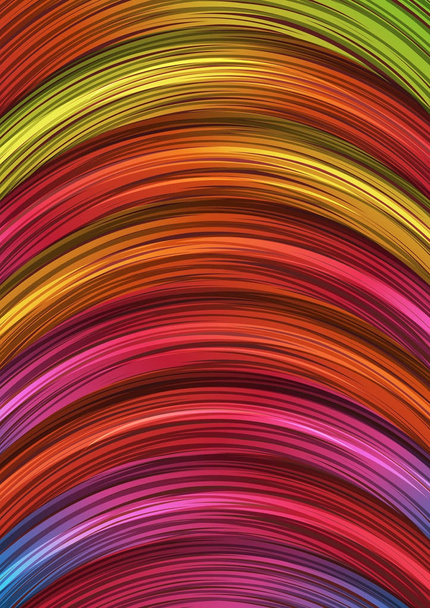 Abstract background with colorful lines. - Vector, Image