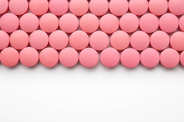 Color round pills  - Photo, image