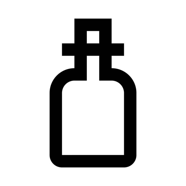 Ikona webové láhev kosmetika - Vektor, obrázek