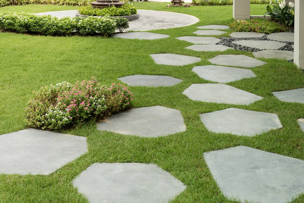 Texture or pattern of paving walkway. - Photo, Image