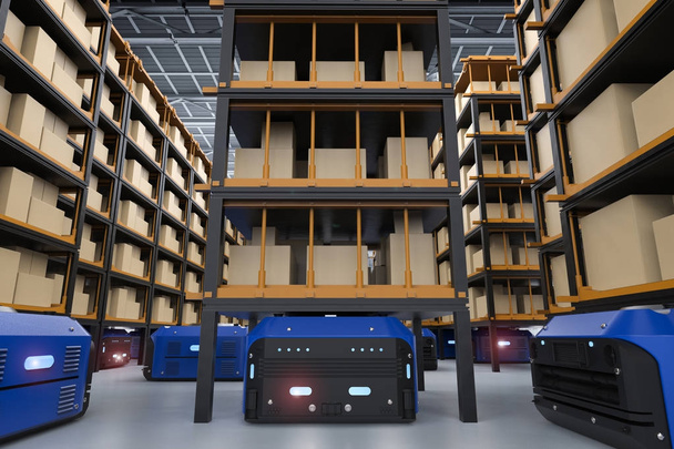 warehouse robot assembly - Photo, Image