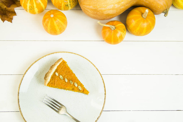 plato americano tradicional para el día de Acción de Gracias en el otoño
 - Foto, Imagen