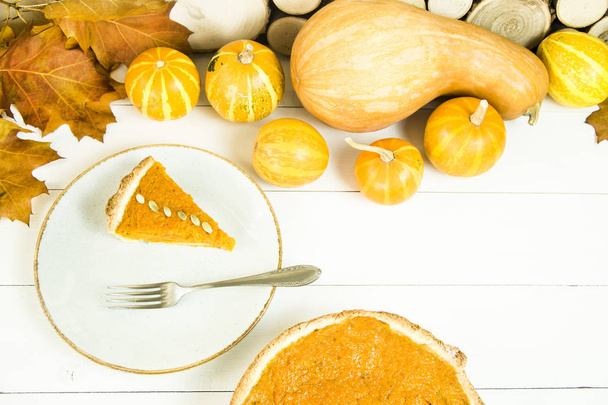 hagyományos amerikai étel a hálaadás napja, az őszi időben - Fotó, kép