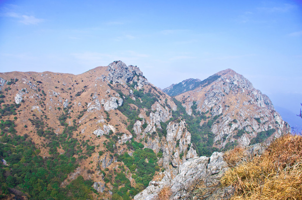 Mountainside of the high peak - Photo, Image