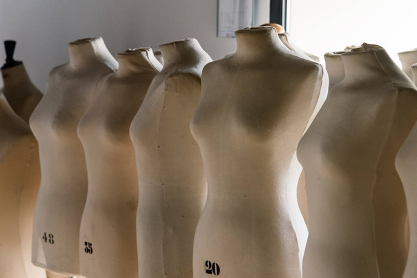 Female mannequins in fashion school - Photo, Image