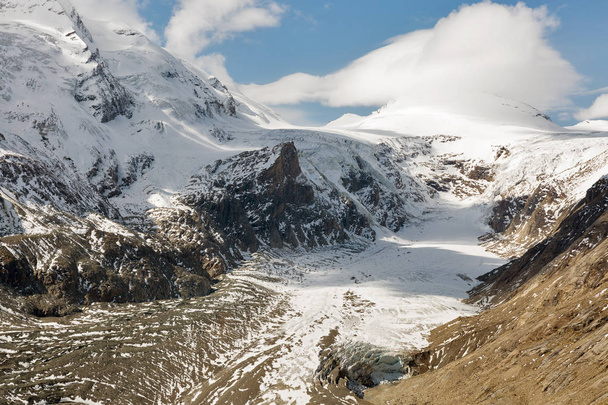 Kaiser Franz Josef glacier. Grossglockner, Austrian Alps. - Foto, afbeelding