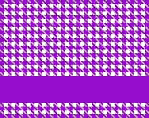 Purple tablecloth pattern - 写真・画像