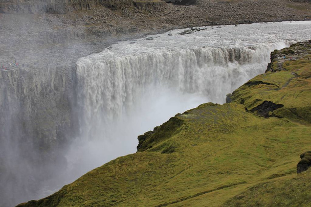 Dettifoss, cascada en el parque nacional de Vatnajoekull, Islandia
. - Foto, Imagen