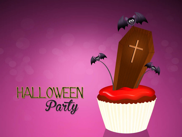 illustration of Halloween party - Photo, image