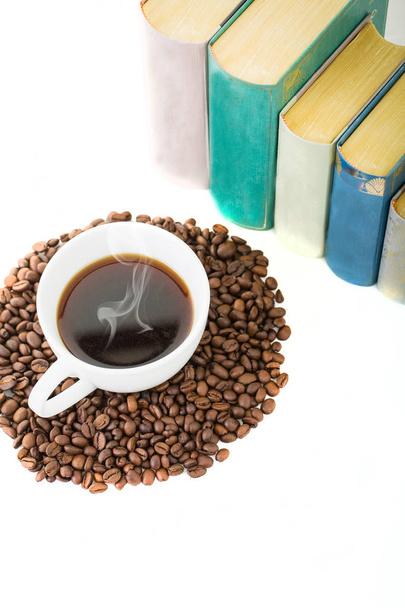 чашка гарячої кави
 - Фото, зображення