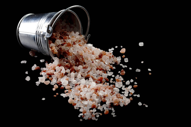 Spilled Himalyan Salt - Photo, Image