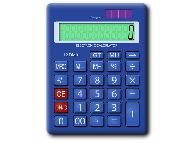 kalkulator - Wektor, obraz