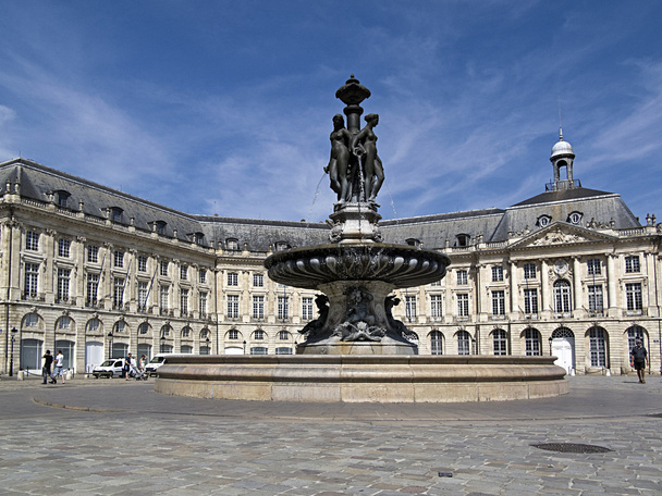 Place de la Bourse в Бордо - Фото, изображение