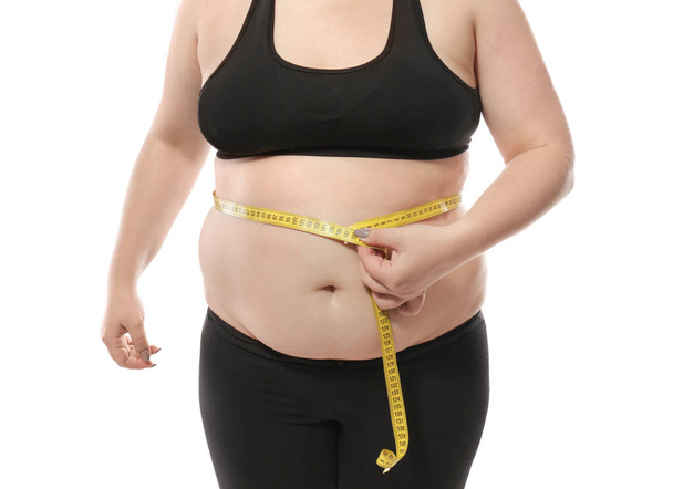 Overweight young woman  - Zdjęcie, obraz